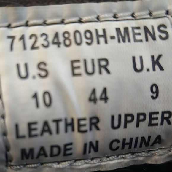 Vintage Men's Adio Skater Shoe Brown & Tan Leather Slip-On Shoes Size 10 USED - Picture 14 of 15